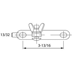 Bon 82-127 In-Line Bracket