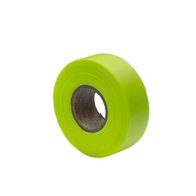 Bon 84-769 Flagging Tape Fluorescent Lime 150 Feet x 1 3/16 Inches (12/PKG)