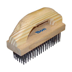 Bon 84-668 Wire Brush - 7 1/8 x 2 1/4 With Wood Handle