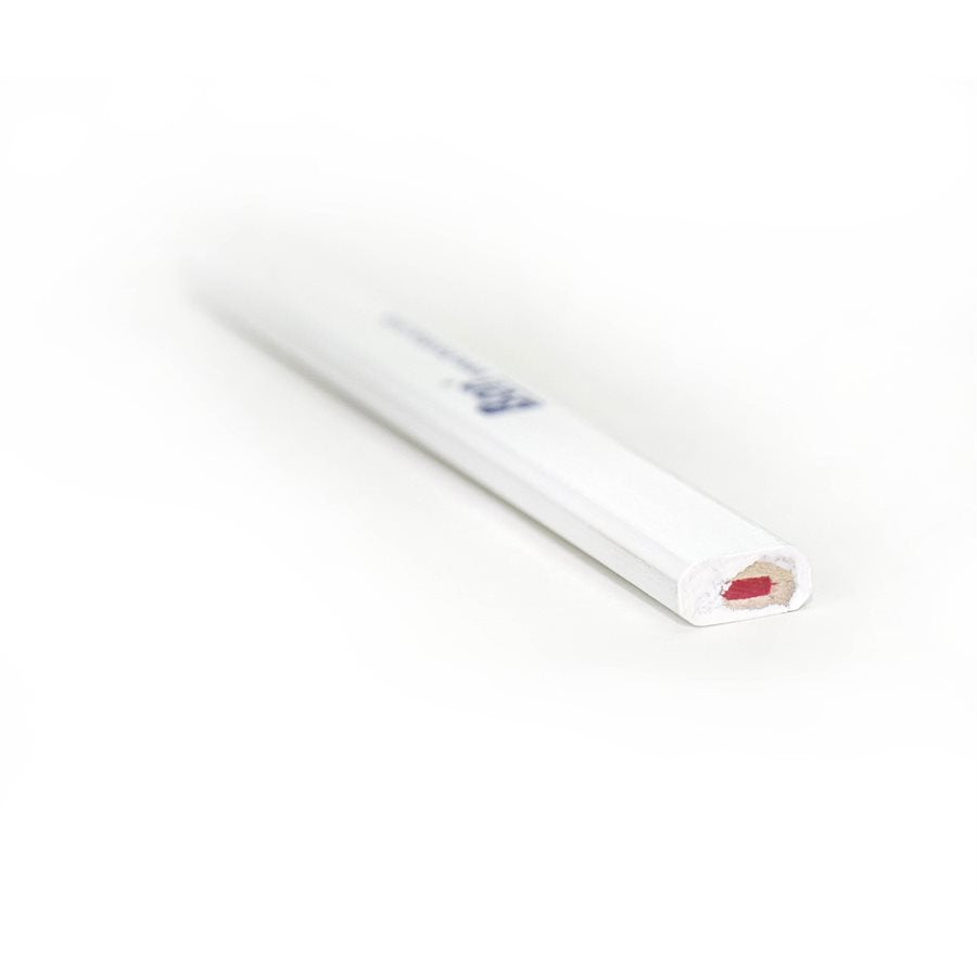 Bon 84-843 Carpenter Pencils White Casing Medium Red Lead 72/Package