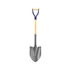 Bon Pro Plus 28-143 Closed Back Shovel Round Point With 27 Inch D Wood Handle