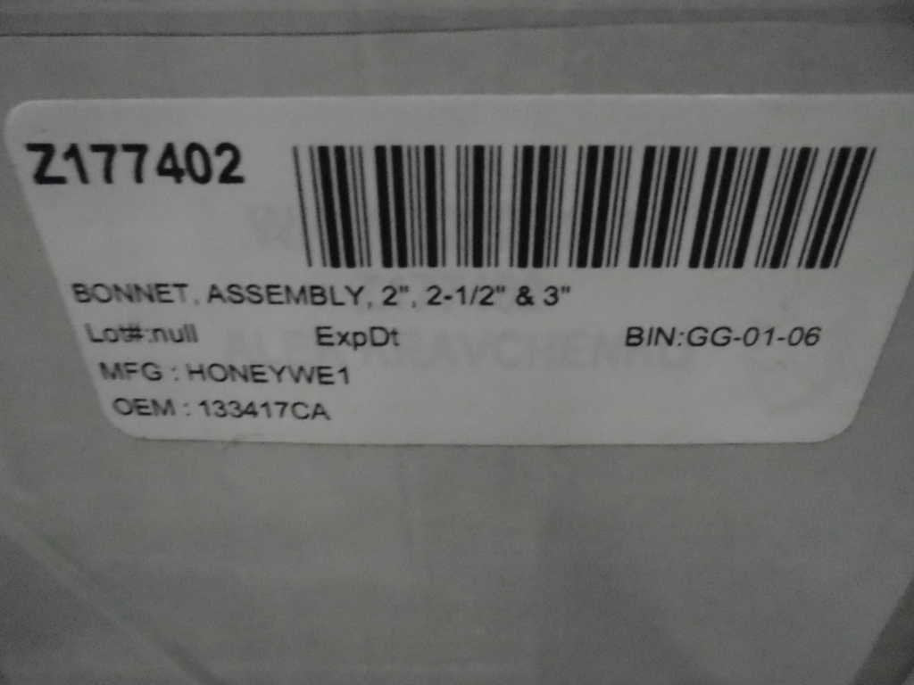 HONEYWELL 133417CA VALVE REPAIR & REBUILD KITS