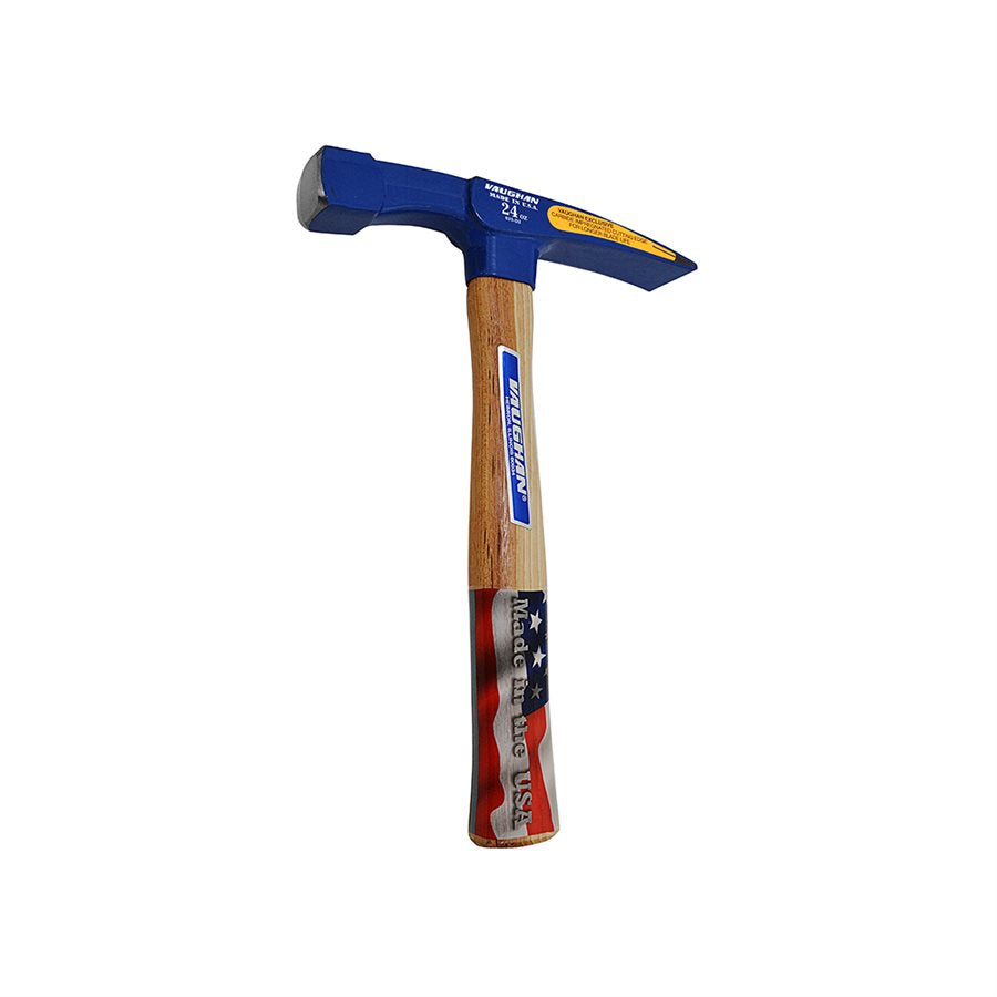 Vaughan 11-529 Brick Hammer 24 oz Wood Handle