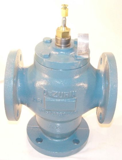 Honeywell V5013B1003 Three-Way Flanged Globe Valve 63 Cv