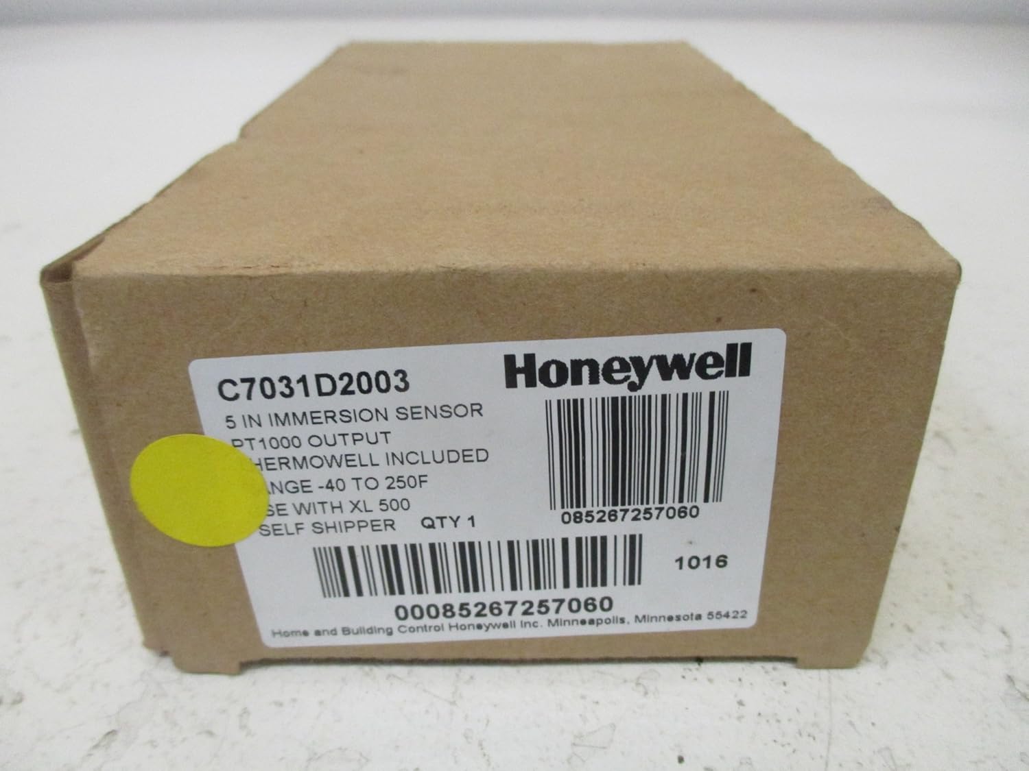 HONEYWELL C7031D2003 TEMPERATURE SENSORS