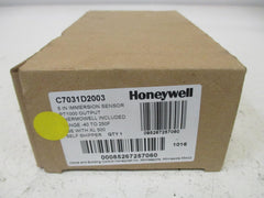 HONEYWELL C7031D2003 TEMPERATURE SENSORS