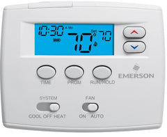 White-Rodgers 1F80-0261 Programmable Thermostat 24v/Millivolt 1H/1C 5-1-1 Day Program