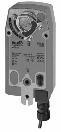 Belimo AFB24 Spring Return Damper Actuator 24V On/Off