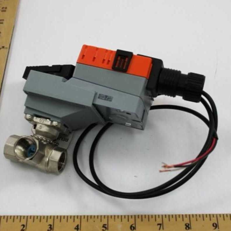 Belimo B310+LRB24-3 - 3 Way Valve Assembly with Actuator, 1/2 Inch, 1.2 Cv, 24V Floating