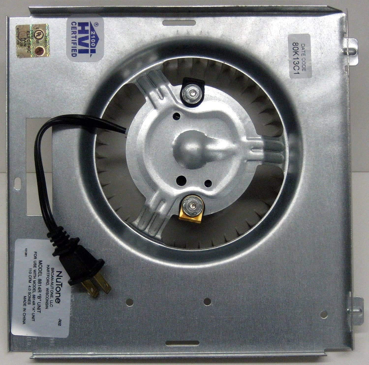 BROAN-NUTONE S97017707 VENTILATION MOTORS