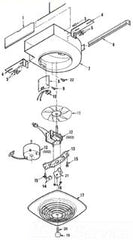 Broan S99080355 Motor 120V