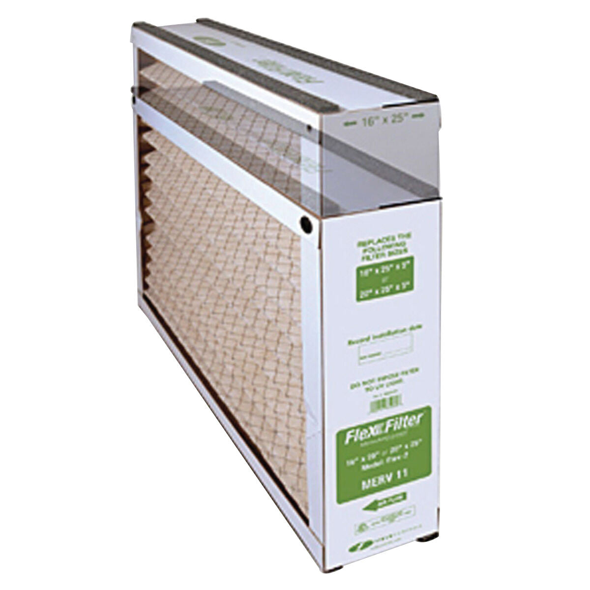 Field Controls 46600407 Flex Filter MERV 11 16 x 20 or 20 x 20 x 5 Replacement Air Filter