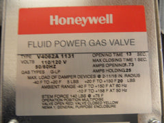 Honeywell V4062A1131 Hi/Lo/Off Fluid Power Gas Valve Actuator 120 Vac Damper Shaft