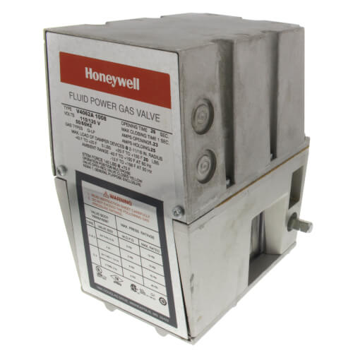 Honeywell V4062A1008 Off-Lo-Hi Fluid Power Gas Valve Actuator 120 Vac Damper Shaft