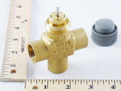 Honeywell V5863A2038 1/2 NPT 3-Way Valve Cv 1.2