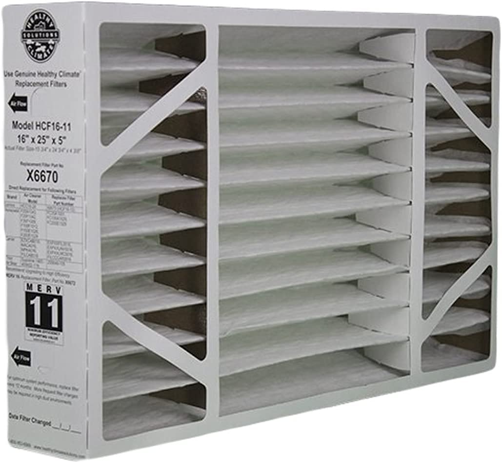 Lennox X6670 Healthy Climate 16 x 25 x 5 Air Filter MERV 11