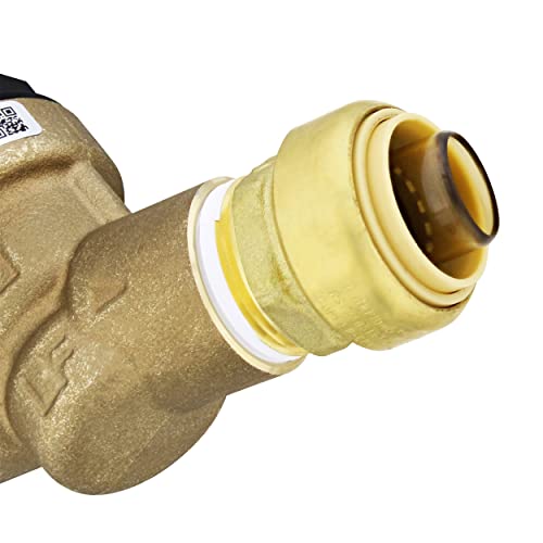 Resideo DS05-102-SB-LF Water Pressure Regulator Valve 1 Inch DN25 Push Connect