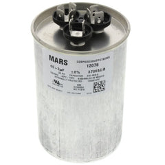 Rheem 43-25133-09 60/3/370 Capacitor Dual Round