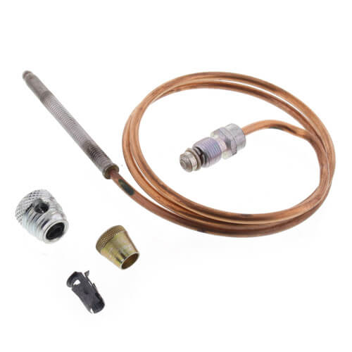 Robertshaw 1970-024 Thermocouple 24 Inch 20-30 mV Copper Nickel Alloy