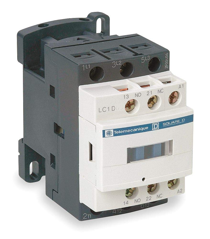 Schneider Electric LC1D32BD Contactor 32 Amp 24VDC 3-Pole 1NO 1NC