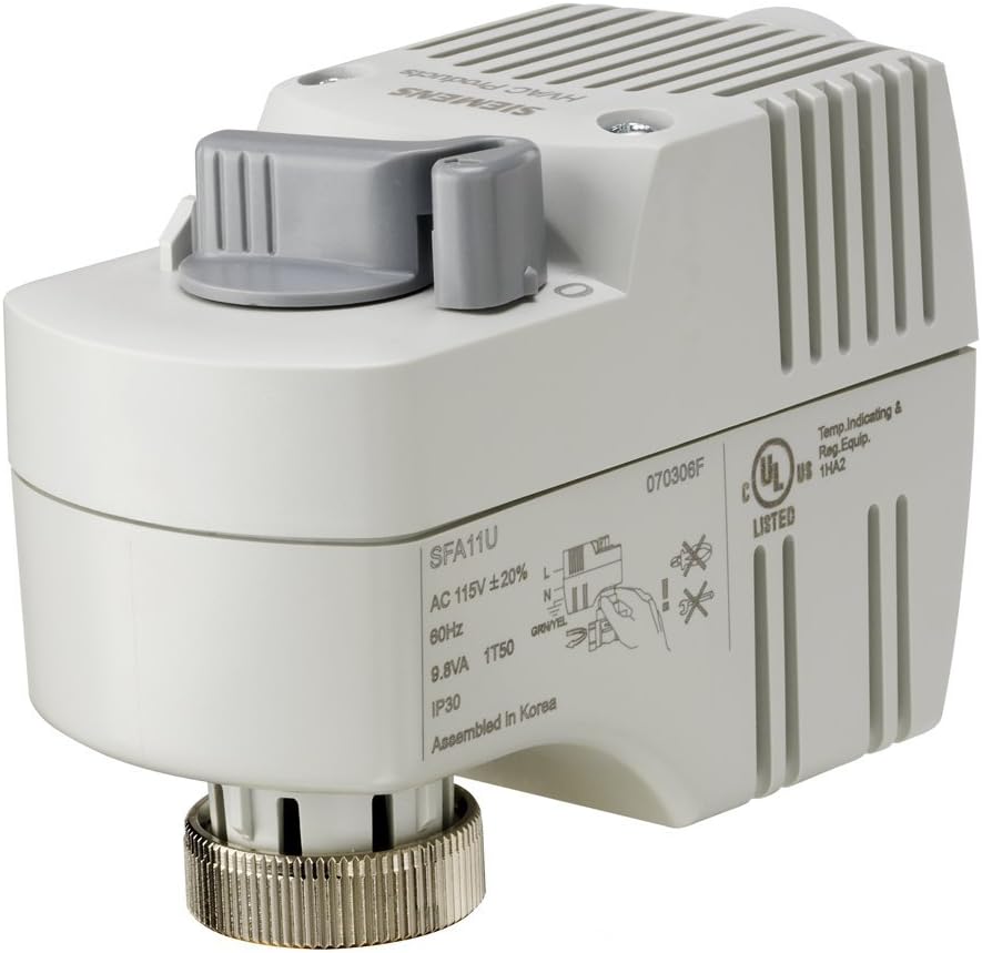 Siemens SFA71U Zone Valve Electric Actuator 24V