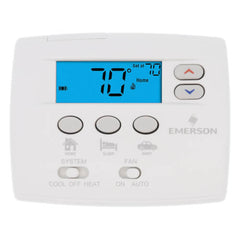 White-Rodgers 1F86EZ-0251 Blue Easy Set Digital Non-Programmable Thermostat