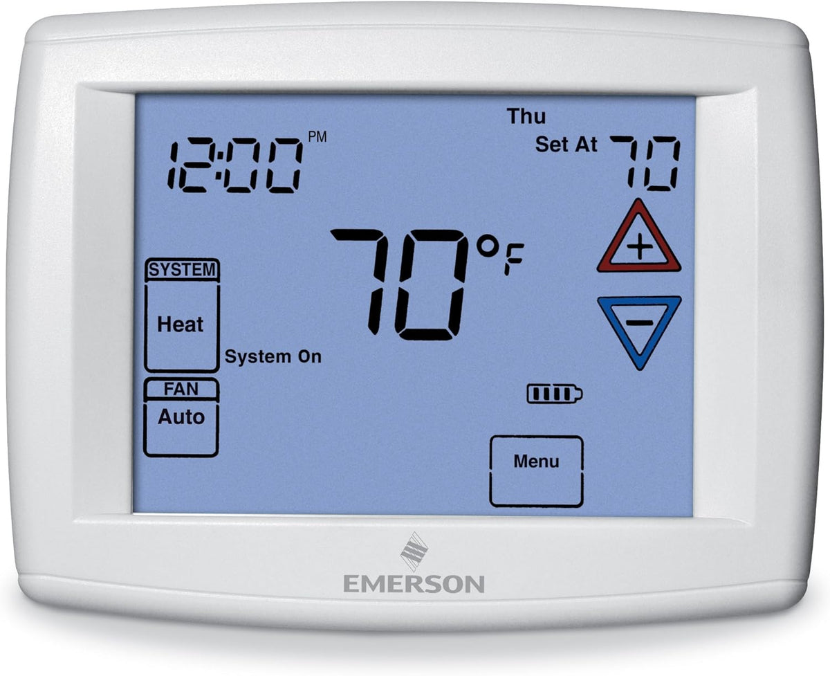 White-Rodgers 1F95-1277 Touchscreen Programmable Thermostat 7-Day, White