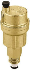 Caleffi 502710A Automatic Air Vent 1/8 NPT Male with Check Valve