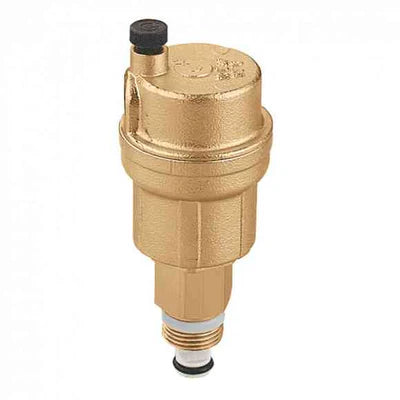 Caleffi 502710A Automatic Air Vent 1/8 NPT Male with Check Valve