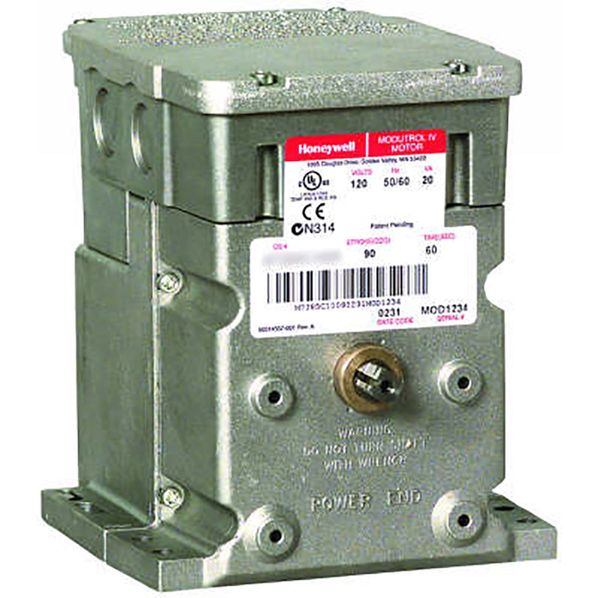 Honeywell M9164D1009 Modutrol IV Motor 24V 35 lb