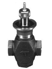 Johnson Controls VG7441ST Two-Way Push-Down-To-Open Bronze Globe Valve 46.2 Cv 2 Valve Size