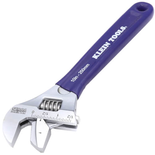 Klein Tools D86930 Reversible Jaw Adjustable Pipe Wrench 10-Inch