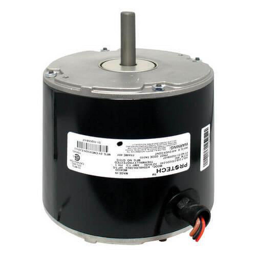 Rheem 51-102500-04 Protech 1/5 hp 825 RPM 208/230V Single Phase Condenser Motor