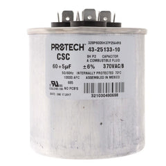 Rheem 43-25133-10 Capacitor 60/5/370 Dual Round