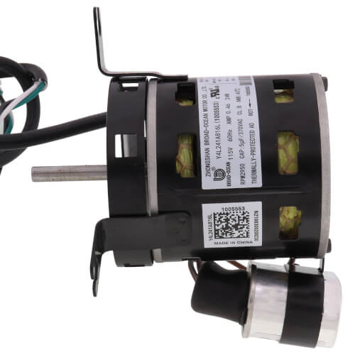 Reznor 1005553 115v Venter Motor 0.03 Hp 0.46 Amps 5uf/370 VAC 2950 RPM Replaces 260422