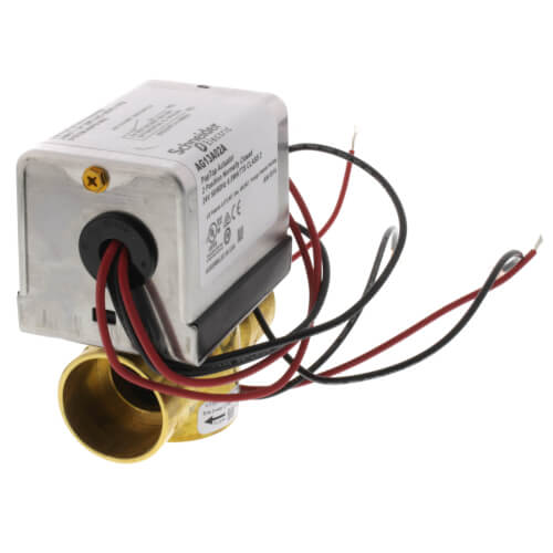 Erie VT2517G13A02A 24v 1-1/4 Sweat 2-Way N.C. Zone Valve 8.0cv 15 PSI W/Aux Switch Replaces MZV527E