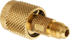 Yellow Jacket 19109 Quick Coupler Brass 1/4 in Male x 1/4 in Female