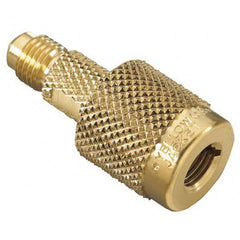 Yellow Jacket 19109 Quick Coupler Brass 1/4 in Male x 1/4 in Female