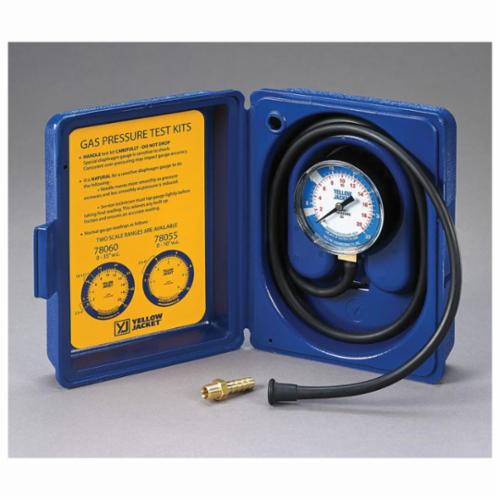 Yellow Jacket 78060 Gas Pressure Test Kit 0-35 WC