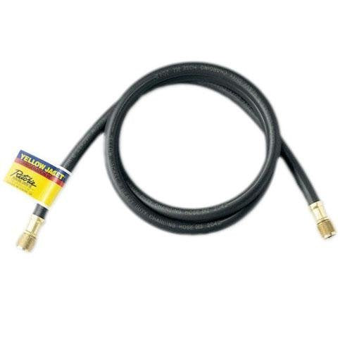 Yellow Jacket 15872 Plus II Heavy Duty Charging Hose 1/2 Flare x 1/2 Flare 72 Inches