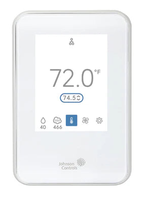 Johnson Controls NSB8BTN340-0 Temperature Switch White SNSRw User Interface