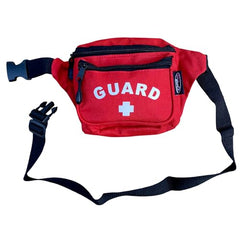 Kemp USA 10-103-RED Life Guard Fanny Pack Durable & Water-Resistant