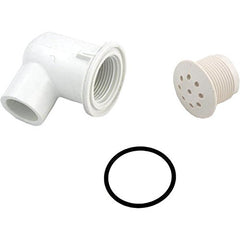 Waterway 670-2310 Air Injector 0.5 Slip Elbow Style Top Flo White