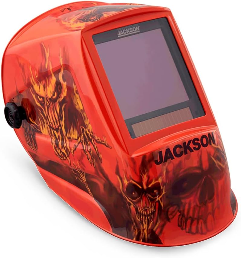 Jackson Safety 47101 Premium Auto Darkening Welding Helmet 3/5-13 Shade Range