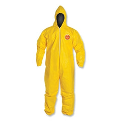 Dupont QC127SYL5X001200 Tychem 2000 Coverall Yellow 5X-Large