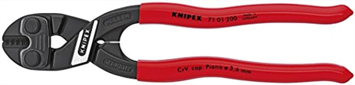 Knipex 7101200 CoBolt High Leverage Cutters 8 Inch