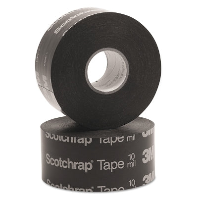 3M 7000057486 Scotchrap All-Weather Corrosion Protection Tape 50 and 51, 100 ft X 6 in, 10 mil, Black