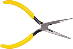 Klein Tools D203-7 Needle Nose Pliers Long Nose Side Cutters Heavy Duty Alligator Pliers 7-Inch