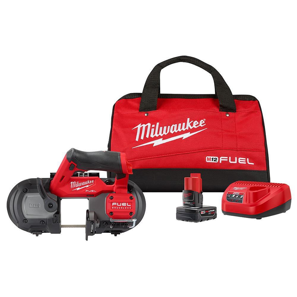 Milwaukee 2529-21XC M12 FUEL Compact Cordless Band Saw Kit