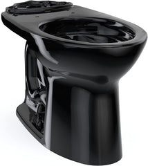 TOTO C776CEF#51 Drake Elongated Universal Height Tornado Flush Toilet Bowl Ebony